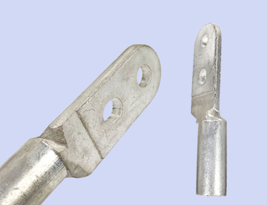 DTLQ2钎焊双孔铜铝端子，钎焊铜铝线鼻子双眼，双孔接线端子，镀锡钎焊线鼻子