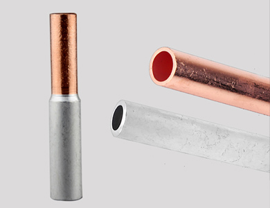 GTL铜铝对接管，铜铝连接管，对接端子，堵油铜铝接线管